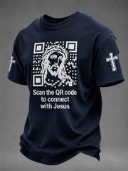 Men's JESUS Printed T-shirt