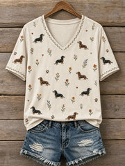 Women's Lovely Dachshund T-Shirt