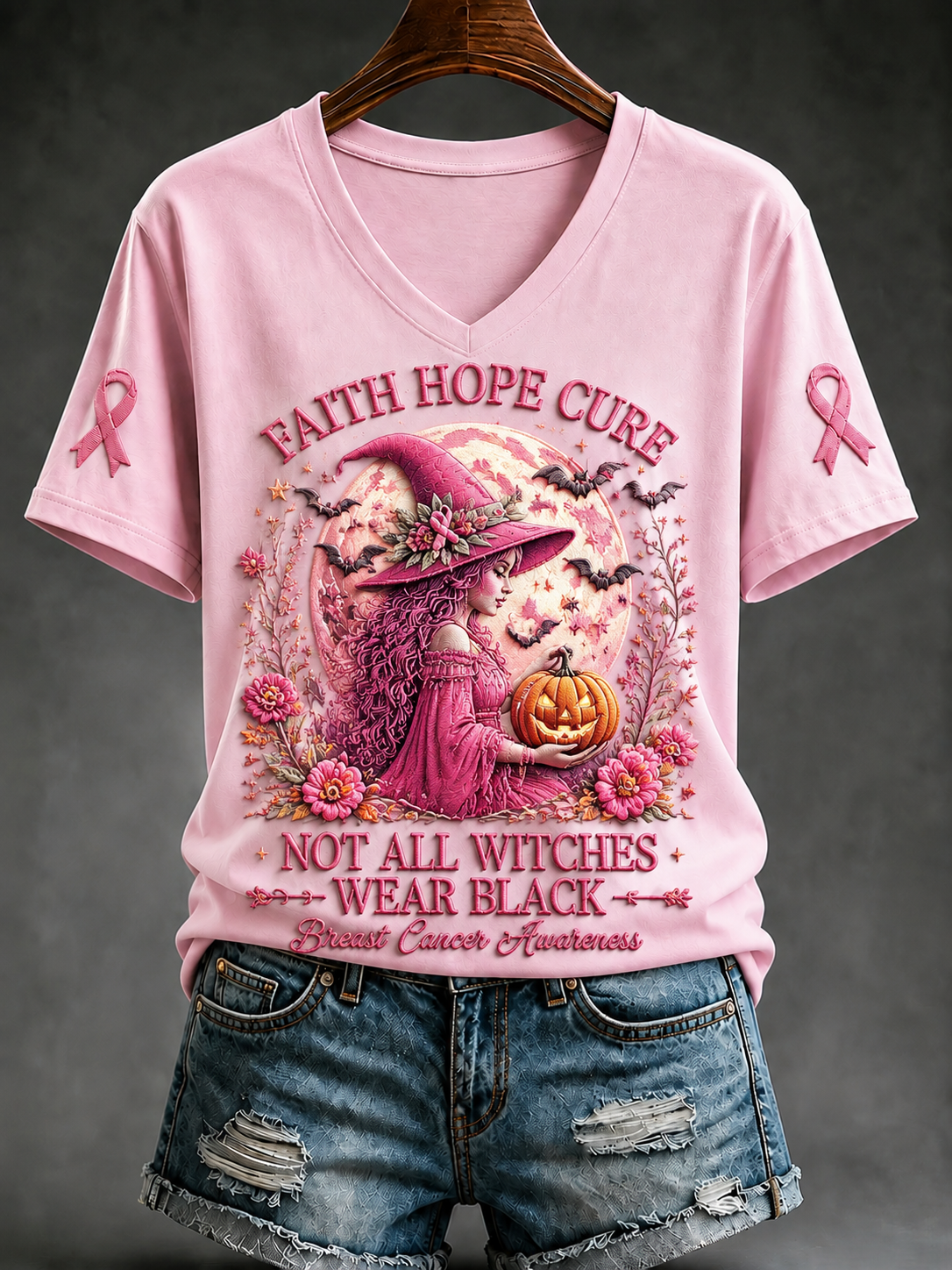 Women's Breast Cancer Short-sleeved T-shirt