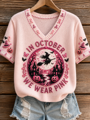 Women's in october we wear pink T-shirt
