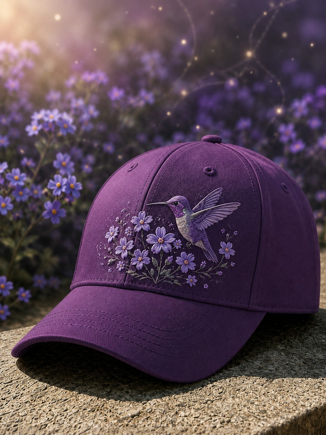 Alzheimer's Disease Flowers Hat