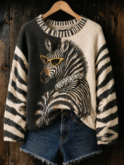 Women's Zebra Print Tops