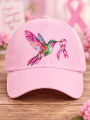 Unisex Breast Cancer Awareness Support Print Hat