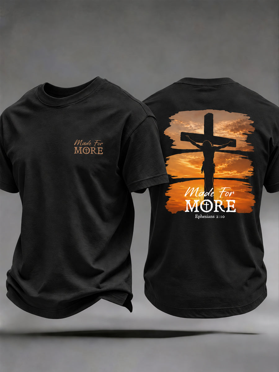 Men's Christian Made for More Short Sleeve T-shirt