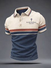 Men's Be Still And Know Polo Shirt