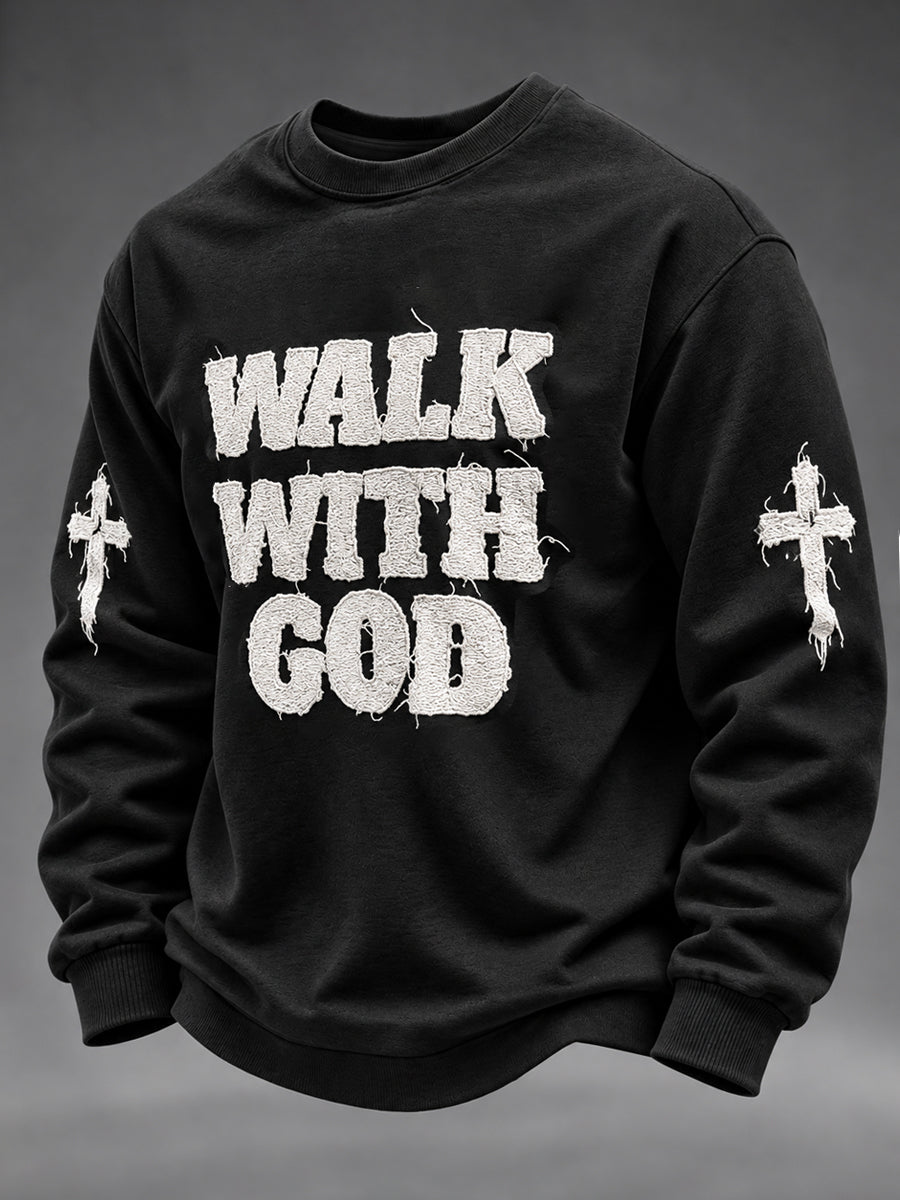 Men's Faith Crew Neck Sweatshirt