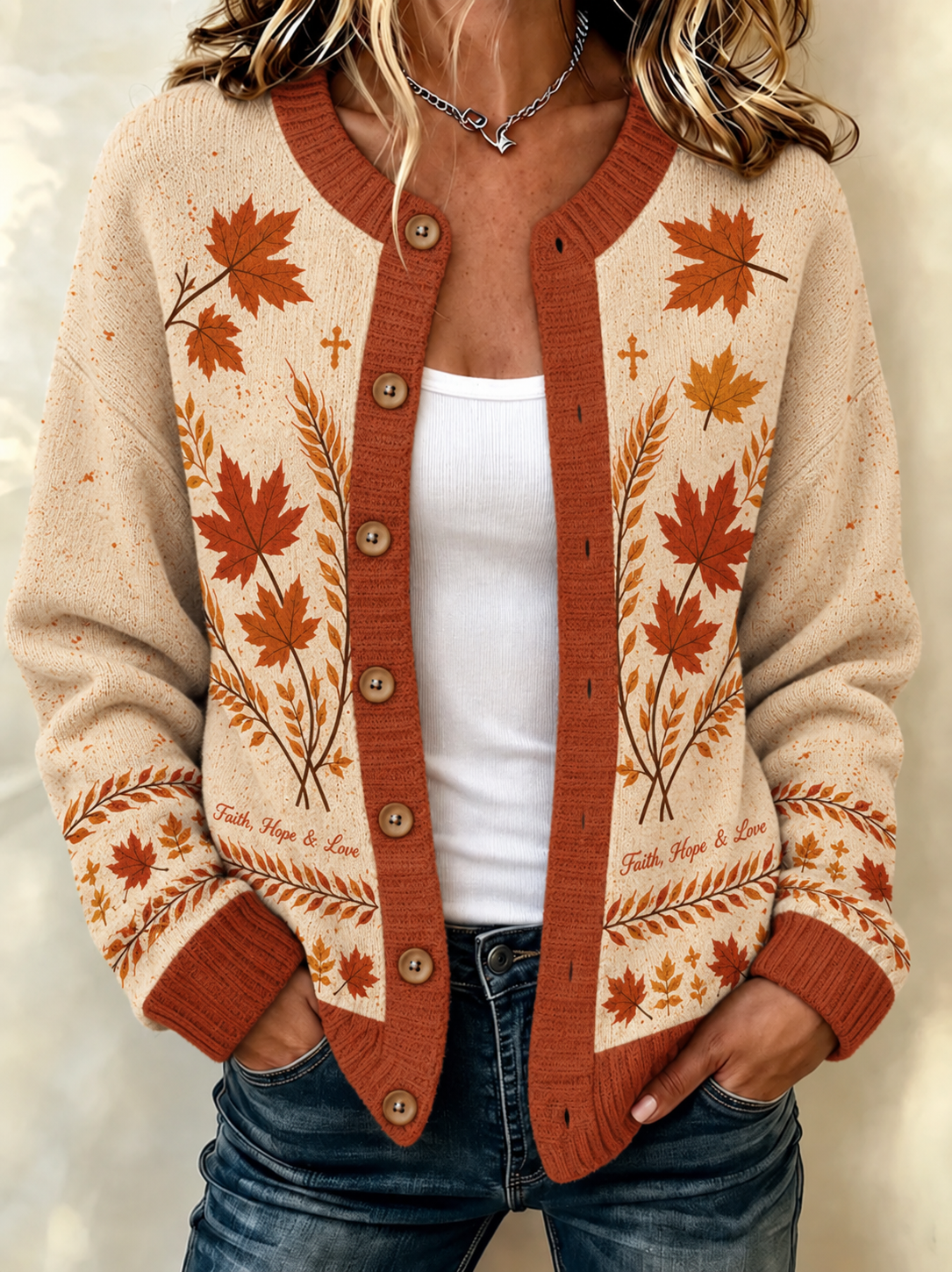women's Faith Cardigan