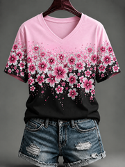 Women's Breast Cancer Short-sleeved T-shirt