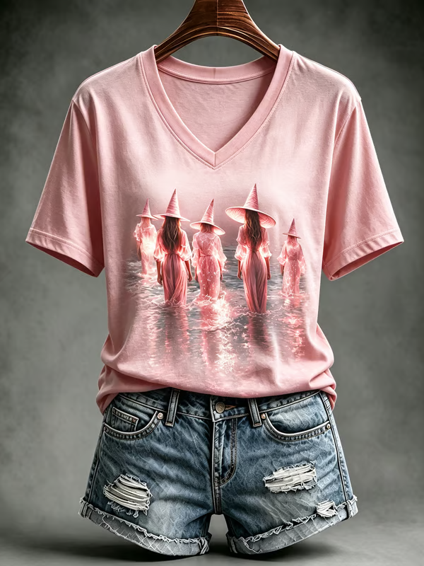 Women's Breast Cancer Short-sleeved T-shirt
