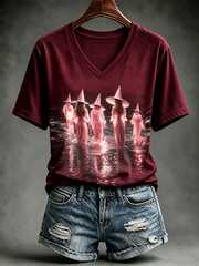Women's Breast Cancer Short-sleeved T-shirt