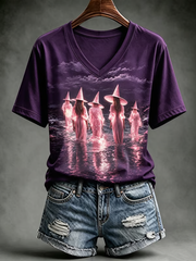 Women's Breast Cancer Short-sleeved T-shirt