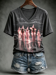 Women's Breast Cancer Short-sleeved T-shirt
