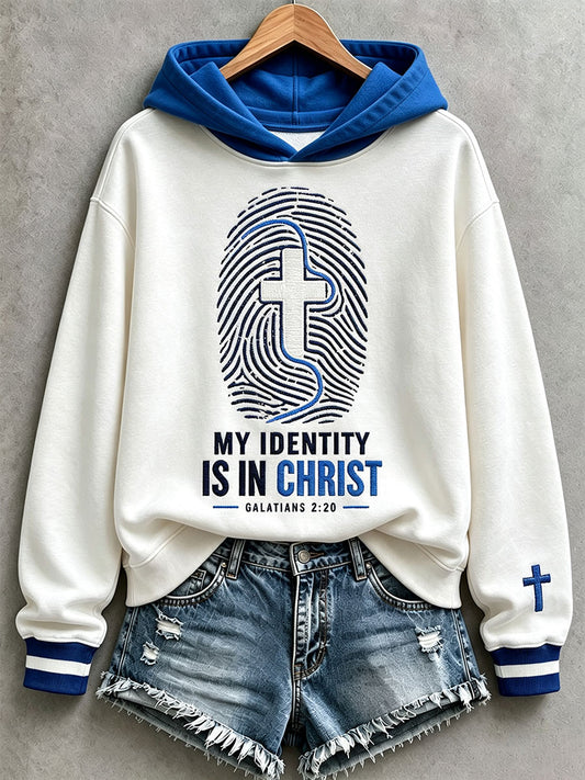 Women's My Identity Is In Christ Hoodie