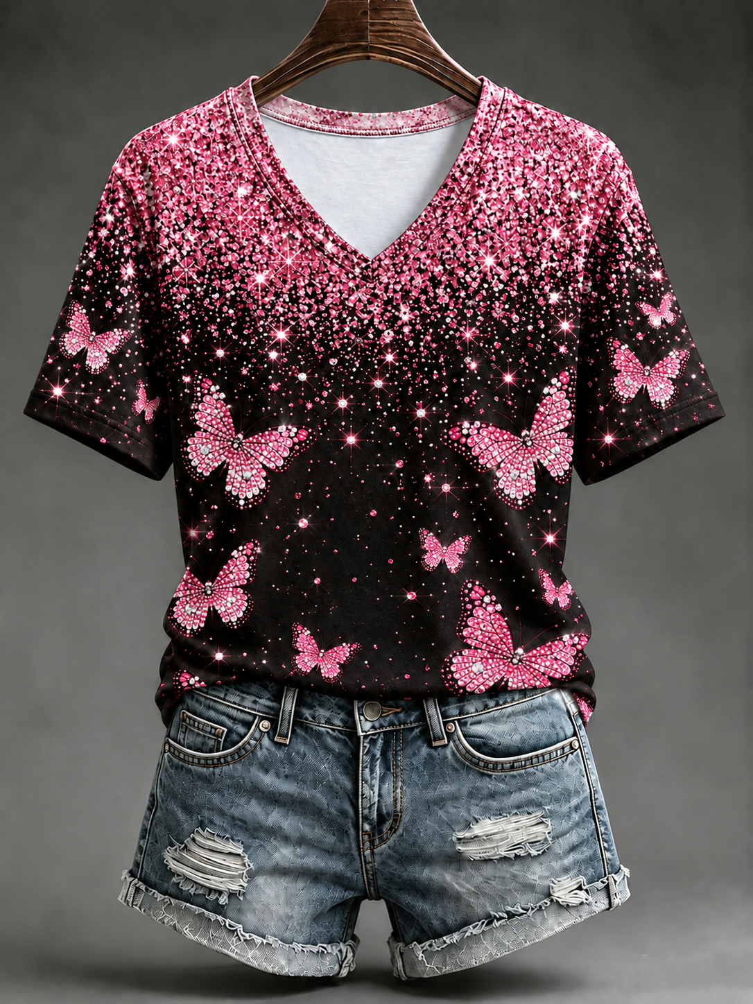 Women's Breast Cancer Short-sleeved T-shirt