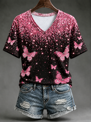 Women's Breast Cancer Short-sleeved T-shirt