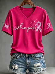 Women's Breast Cancer Short-sleeved T-shirt