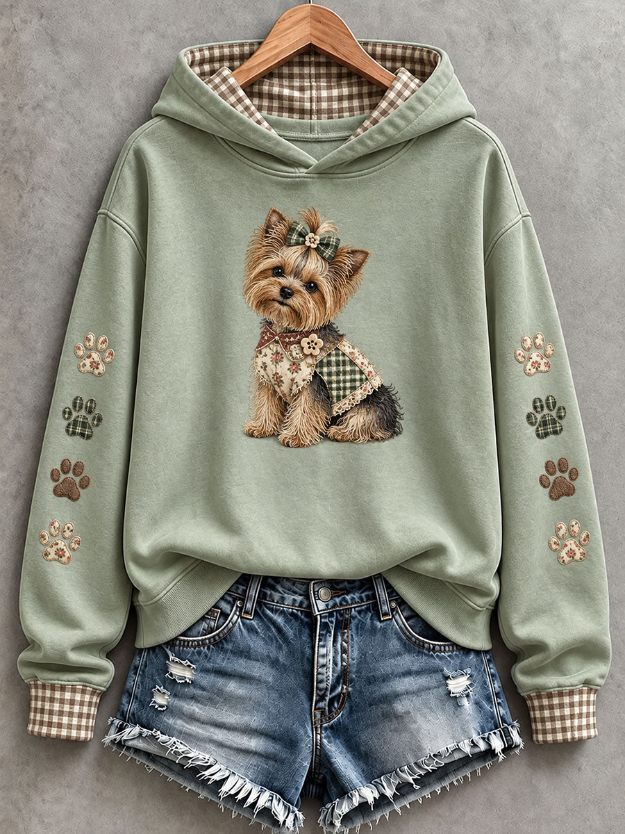 Women's Lovely Yorkshire Terrier Hoodie