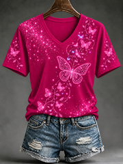 Women's Breast Cancer Short-sleeved T-shirt