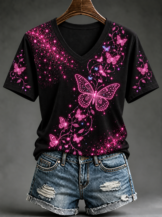 Women's Breast Cancer Short-sleeved T-shirt