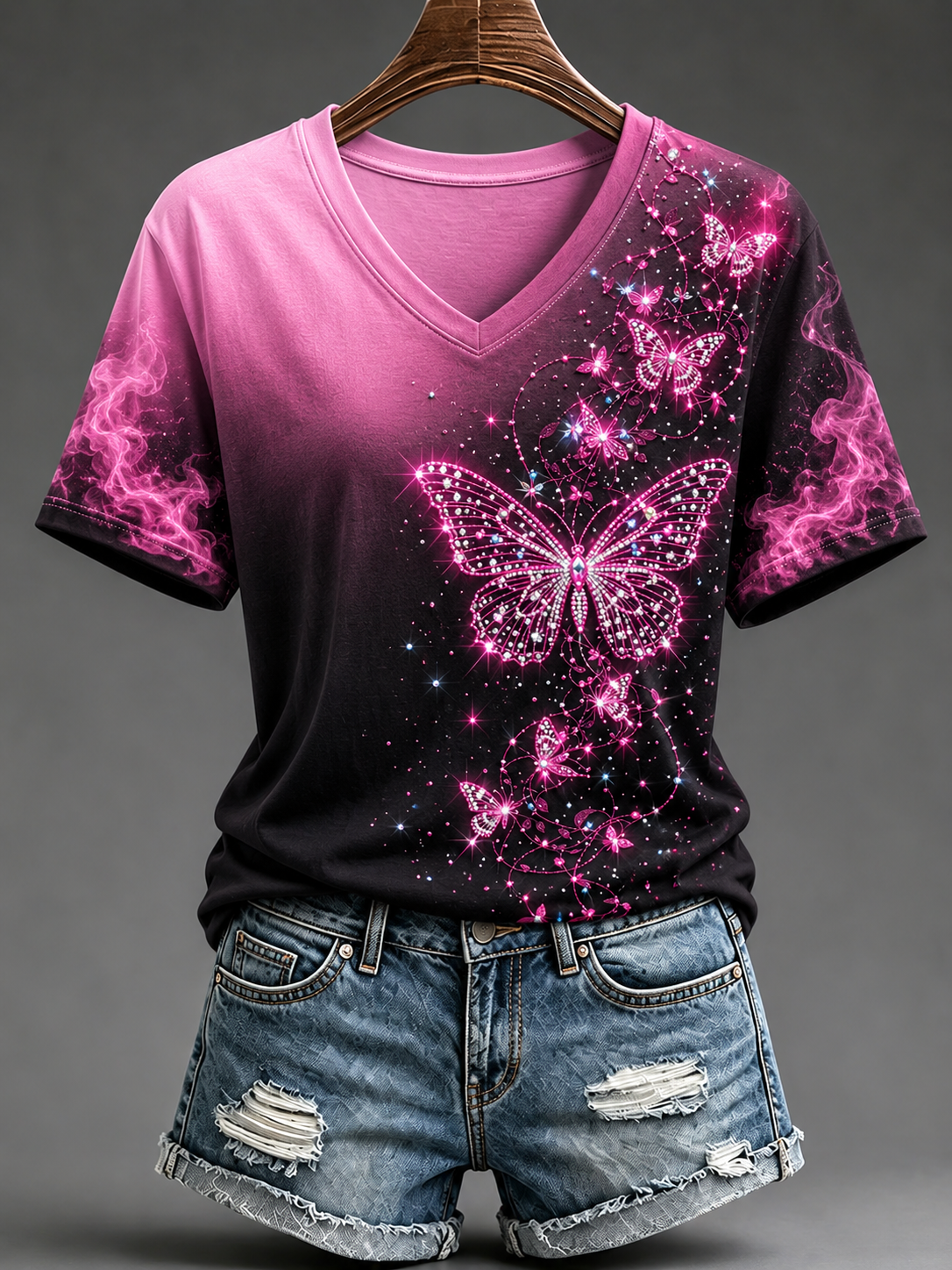 Women's Breast Cancer Short-sleeved T-shirt