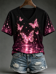 Women's Breast Cancer Short-sleeved T-shirt