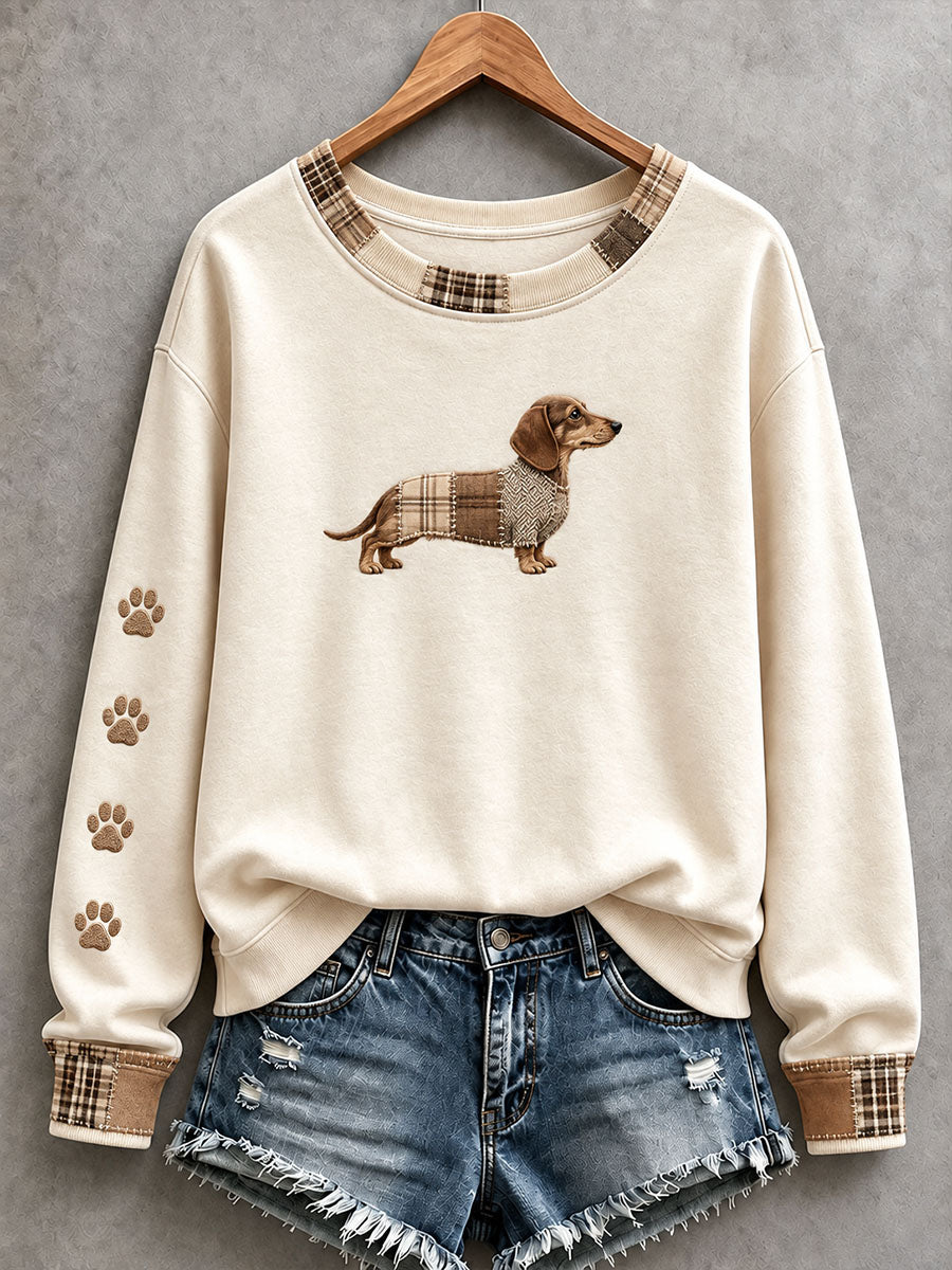 Women's Lovely Dachshund Sweatshirt