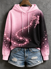Women's Breast Cancer Drawstring Hoodie