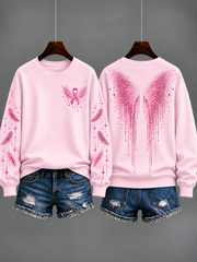 Women's Breast Cancer Regular Sweatshirt