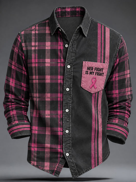 Men's Breast Cancer Awareness Shirt