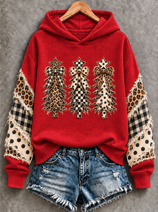 Women's Christmas tree Regular Sweatshirt