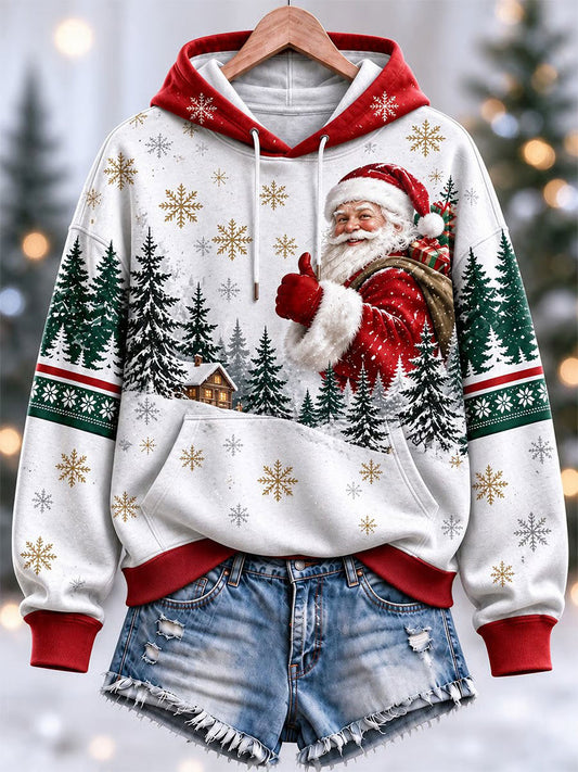 Women's Casual Christmas Hoodie