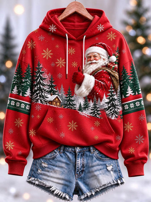 Women's Casual Christmas Hoodie