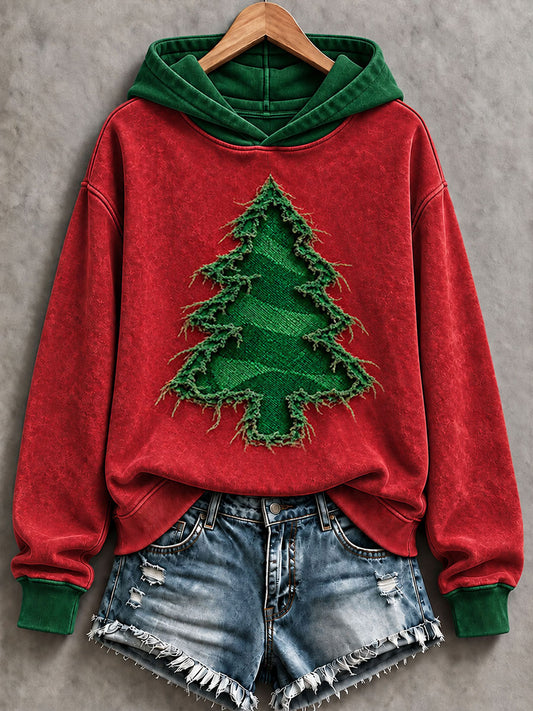 Women's Christmas tree Regular Sweatshirt