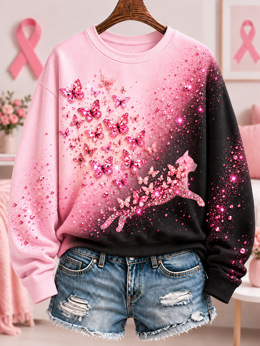 Women's Breast Cancer Regular Sweatshirt
