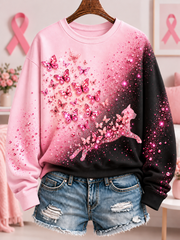 Women's Breast Cancer Regular Sweatshirt