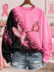 Women's Breast Cancer Regular Sweatshirt