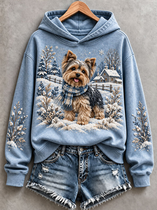 Women's Lovely Yorkshire Terrier Hoodie