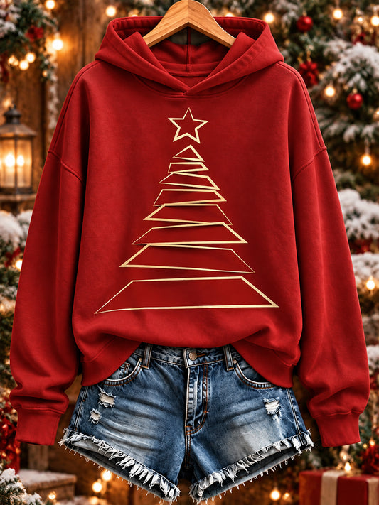 Women's Christmas Print Sweatshirt