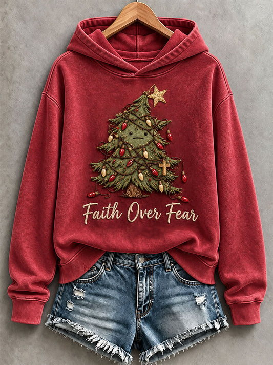 Women's Faith Over Fear Hoodie