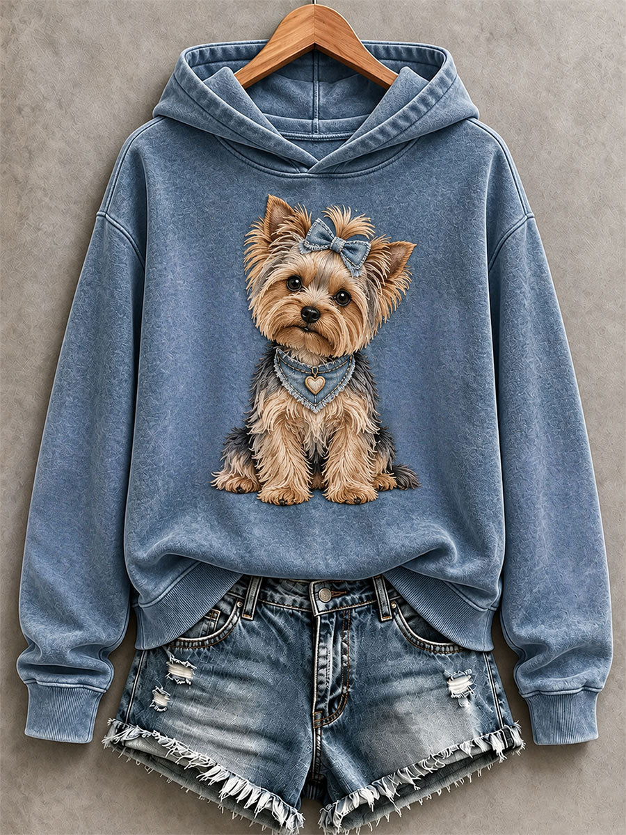 Women's Cute Yorkshire Terrier Hoodie
