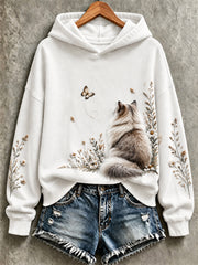 Women's Cute Animal Print Sweatshirt