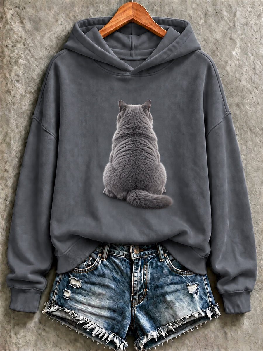 Women's Cute Animal Print Sweatshirt