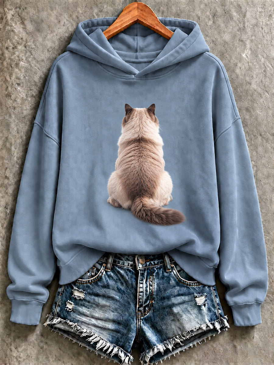 Women's Cute Animal Print Sweatshirt