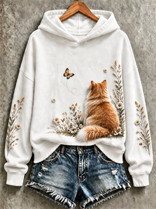 Women's Cute Animal Print Sweatshirt
