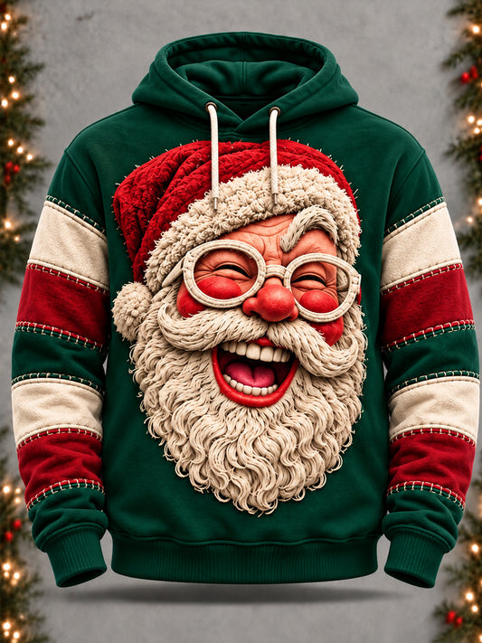 Men's Funny Santa Claus Hoodie
