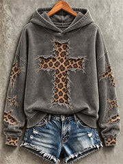 Women's Faith Print Casual Sweatshirt