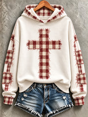 Women's Faith Print Casual Sweatshirt