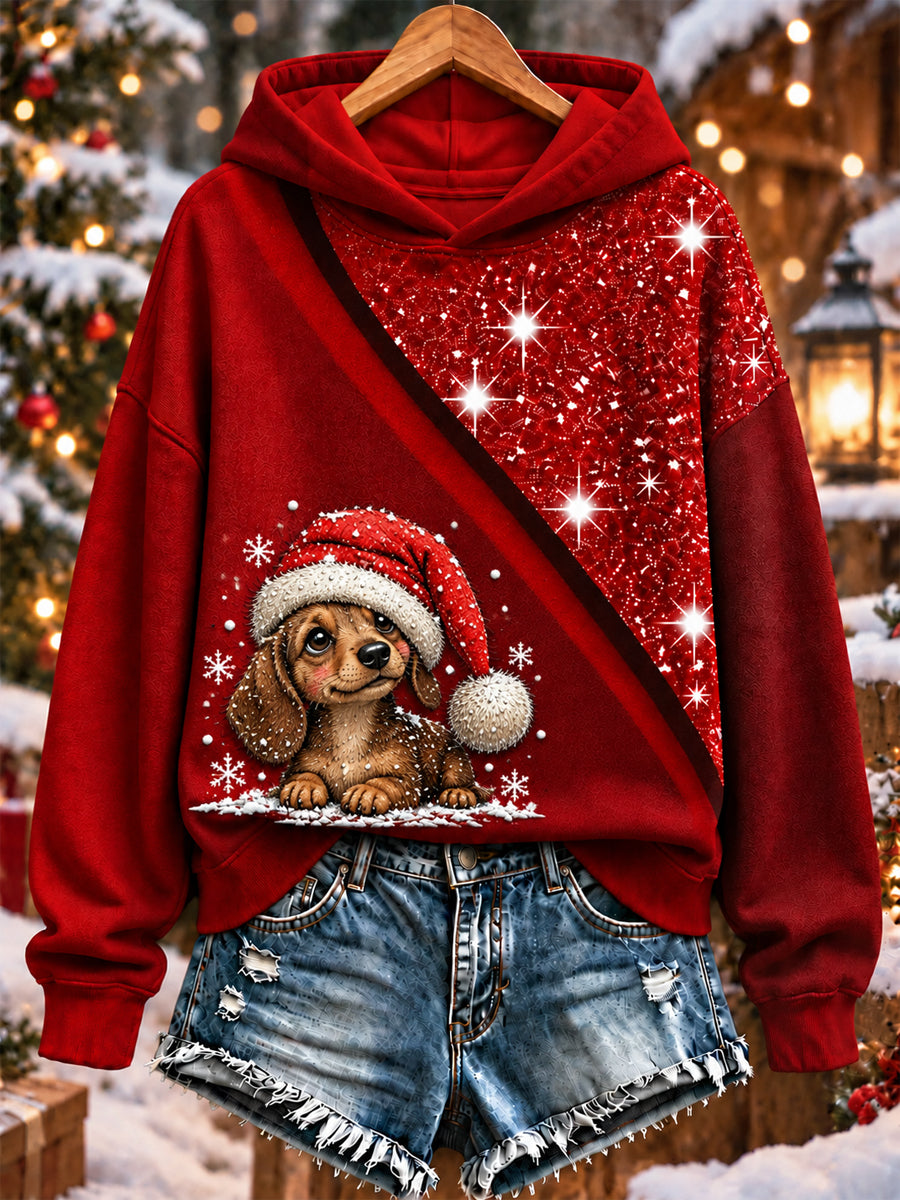 Women's Christmas Print Sweatshirt