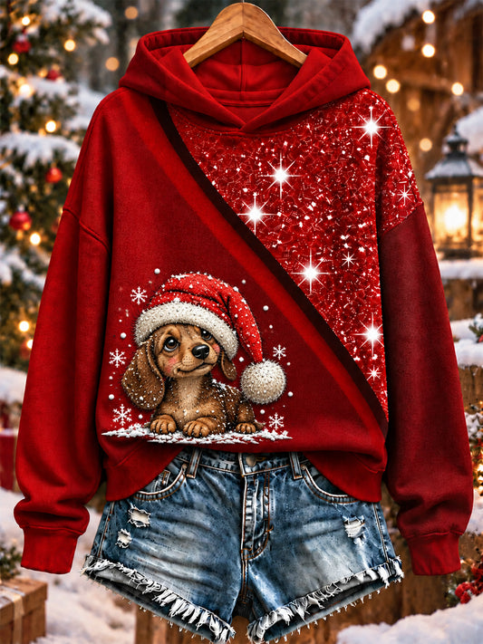 Women's Christmas Print Sweatshirt