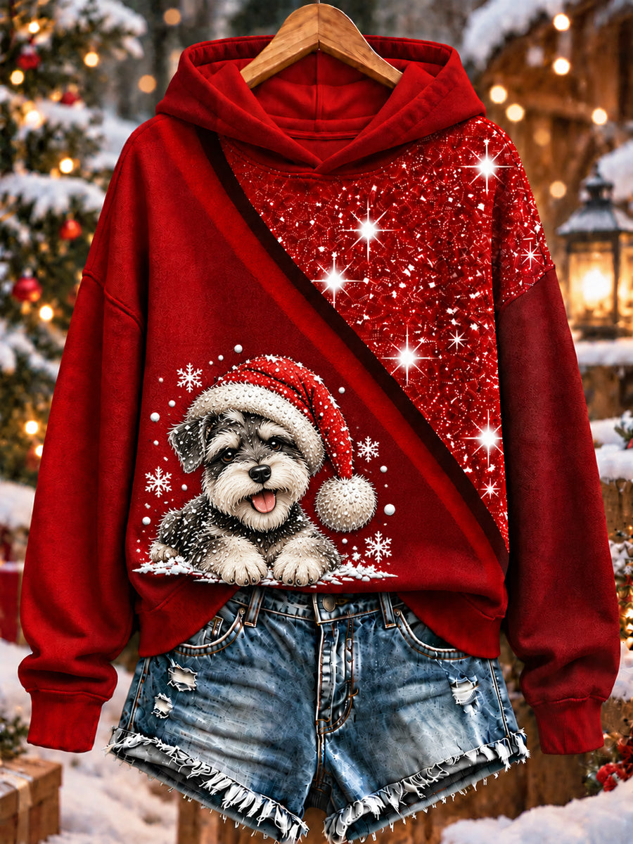 Women's Christmas Print Sweatshirt